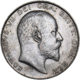 1910 Halfcrown - Edward VII British Silver Coin - Very Nice