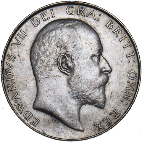 1910 Halfcrown - Edward VII British Silver Coin - Very Nice