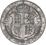 1910 Halfcrown - Edward VII British Silver Coin - Very Nice
