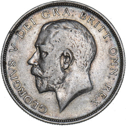 1912 Halfcrown - George V British Silver Coin - Nice