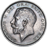 1913 Halfcrown - George V British Silver Coin - Nice