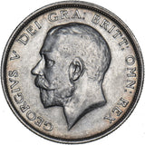 1914 Halfcrown - George V British Silver Coin - Nice