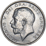 1917 Halfcrown - George V British Silver Coin - Superb