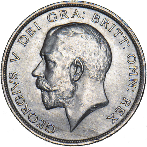 1917 Halfcrown - George V British Silver Coin - Superb