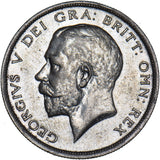 1917 Halfcrown - George V British Silver Coin - Very Nice