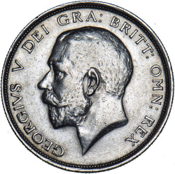 1918 Halfcrown - George V British Silver Coin - Nice