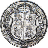 1918 Halfcrown - George V British Silver Coin - Nice