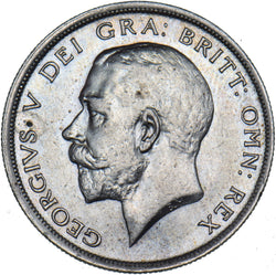 1919 Halfcrown - George V British Silver Coin - Nice