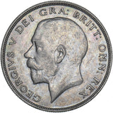 1921 Halfcrown - George V British Silver Coin - Nice
