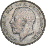 1922 Halfcrown - George V British Silver Coin - Nice