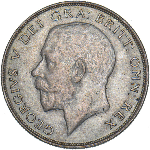 1922 Halfcrown - George V British Silver Coin - Nice