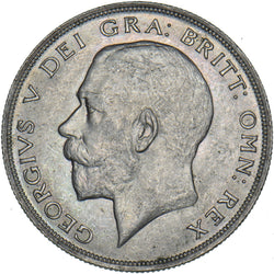 1922 Halfcrown - George V British Silver Coin - Very Nice