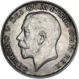 1924 Halfcrown - George V British Silver Coin - Nice