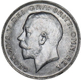 1924 Halfcrown - George V British Silver Coin - Superb