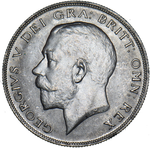 1924 Halfcrown - George V British Silver Coin - Superb