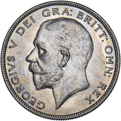 1928 Halfcrown - George V British Silver Coin - Superb