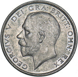 1928 Halfcrown - George V British Silver Coin - Very Nice