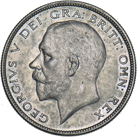 1928 Halfcrown - George V British Silver Coin - Very Nice