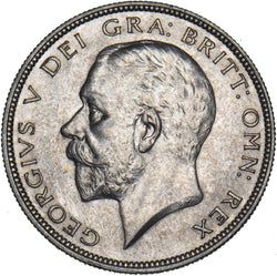 1932 Halfcrown - George V British Silver Coin - Very Nice