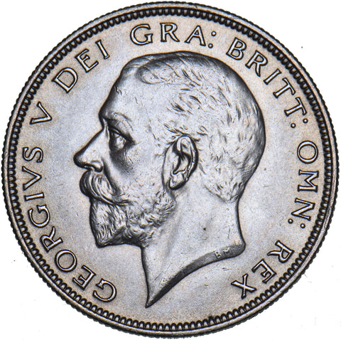 1933 Halfcrown - George V British Silver Coin - Very Nice