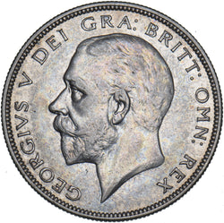 1934 Halfcrown - George V British Silver Coin - Nice