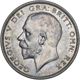 1934 Halfcrown - George V British Silver Coin - Nice