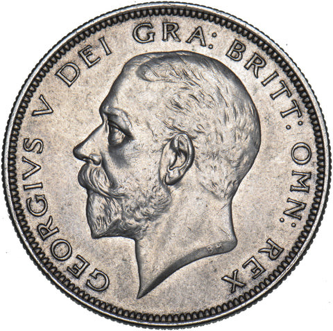 1935 Halfcrown - George V British Silver Coin - Very Nice