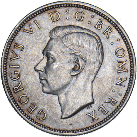 1939 Halfcrown - George VI British Silver Coin - Superb
