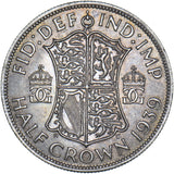 1939 Halfcrown - George VI British Silver Coin - Superb