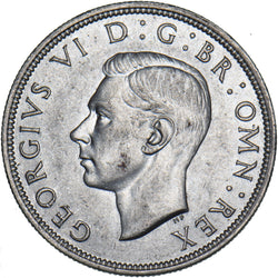 1939 Halfcrown - George VI British Silver Coin - Very Nice