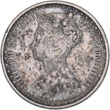 1869 Gothic Florin - Victoria British Silver Coin