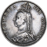 1887 Florin - Victoria British Silver Coin - Nice