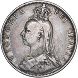 1889 Florin - Victoria British Silver Coin