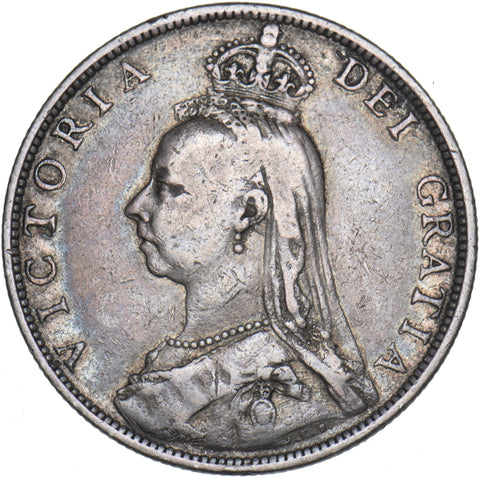 1889 Florin - Victoria British Silver Coin