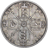1889 Florin - Victoria British Silver Coin
