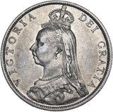 1889 Florin - Victoria British Silver Coin - Nice