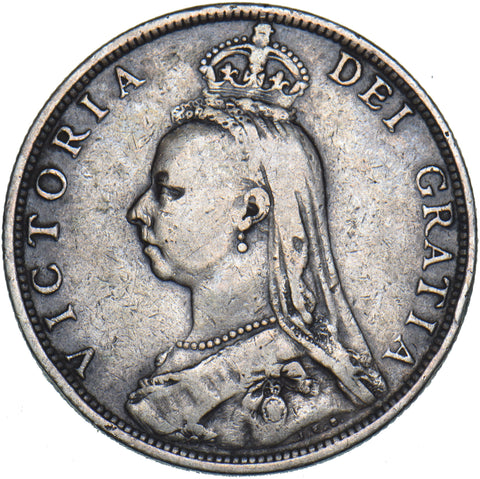 1892 Florin - Victoria British Silver Coin
