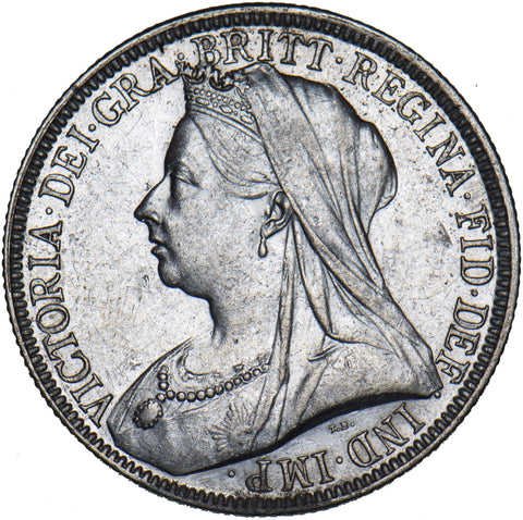 1893 Florin - Victoria British Silver Coin - Very Nice