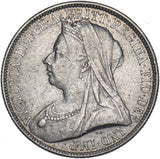 1894 Florin - Victoria British Silver Coin - Nice