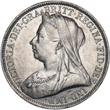1895 Florin - Victoria British Silver Coin - Very Nice