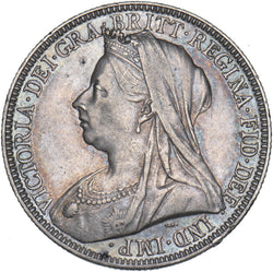 1896 Florin - Victoria British Silver Coin - Nice