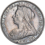 1896 Florin - Victoria British Silver Coin - Nice