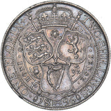 1896 Florin - Victoria British Silver Coin - Nice