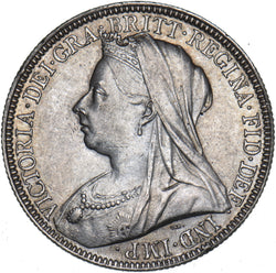 1896 Florin - Victoria British Silver Coin - Very Nice