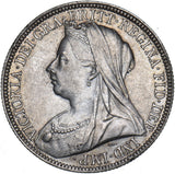 1896 Florin - Victoria British Silver Coin - Very Nice