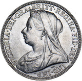 1897 Florin - Victoria British Silver Coin - Superb