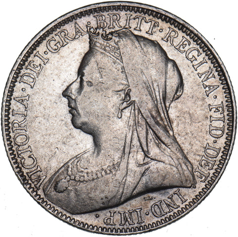 1897 Florin - Victoria British Silver Coin - Nice