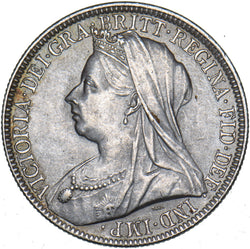 1900 Florin - Victoria British Silver Coin - Very Nice