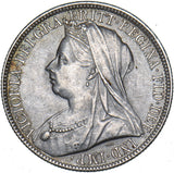 1900 Florin - Victoria British Silver Coin - Very Nice
