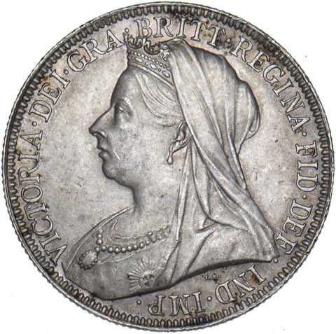 1901 Florin - Victoria British Silver Coin - Very Nice